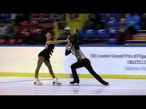5 Olivia SMART / Joseph BUCKLAND (GBR) - ISU JGP Baltic Cup 2013 Junior Ice Dance Short Dance
