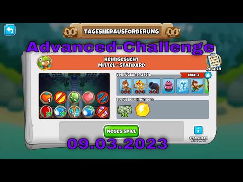 Top-Herausforderung 09.03.2023 | bloonstd6 - Advanced Challenge Manulax Moab