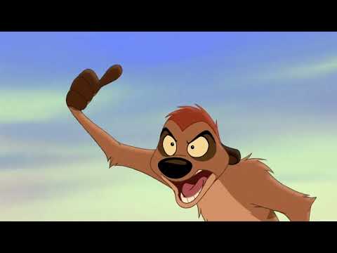 Timon - Timon, Pumbaa. Great! Now that we all know each other, GET OUTTA OUR PRIDE LANDS!!