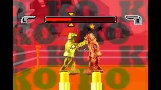 Drunkenly Playing Rock 'em Sock 'em Robots