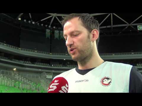 Zagorac pred drugo tekmo EuroCup LAST32: Union Olimpija - Unics Kazan