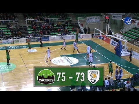 Resumen: Cáceres Patrimonio de la Humanidad - Club Melilla Baloncesto [LEB Oro 17/18]