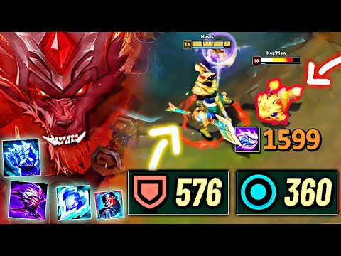 This is the TANKIEST Nasus EVER.. (576 ARMOR and 360 MAGIC RESIST)