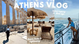 Exploring Athens for the first time