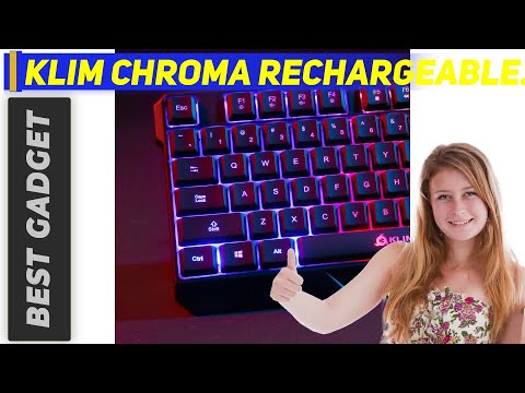 KLIM Chroma Rechargeable - Best Wireless Gaming Keyboards Review
