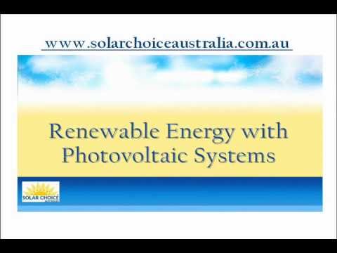Renewable Energy with Photovoltaic Power