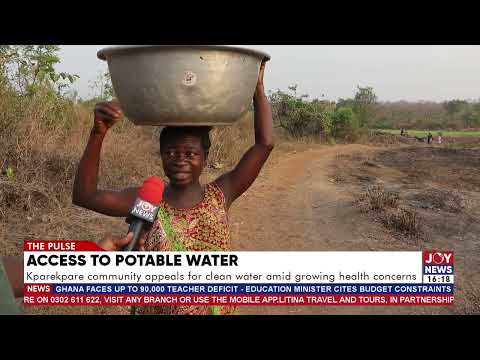 Access to potable water: Kparekpare community appeals for clean water amid growing health concerns.