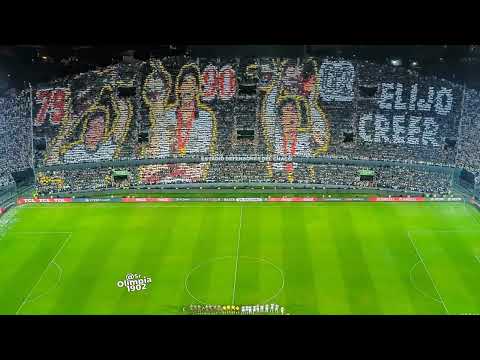 "El mejor recibimiento del mundo - Mosaico de Olimpia" Barra: La Barra 79 &bull; Club: Olimpia &bull; País: Paraguay