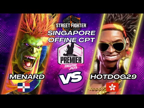 Offine CPT Singapore • MenaRD (Blanka) vs HotDog29 (Deejay)➤ Street Fighter 6 -Top8 Losers