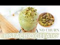 Pistachio Ice Cream Recipe Without Ice Cream Maker | Pistachio Gelato NO MACHINE