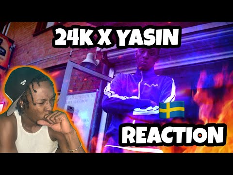 AMERICAN REACTS TO SWEDISH DRILL RAP! 24K feat. Yasin - Därifrån (Officiell Musikvideo)
