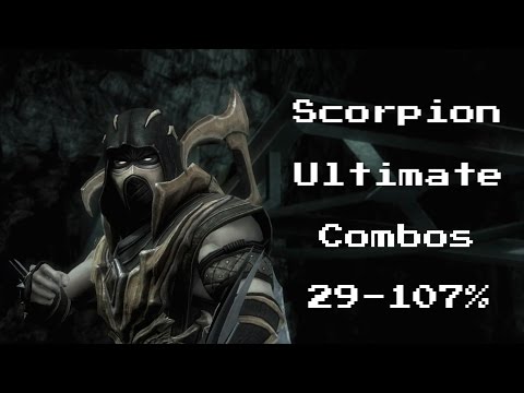 IGAU:Ultimate Scorpion Combos(29-107%)