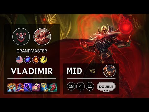Vladimir Mid vs Rumble - NA Grandmaster Patch 11.21