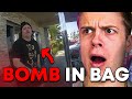 Man Carries A BOMB In His Bag At A Restaurant