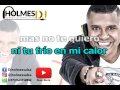 Peligro / Gilberto Santa Rosa / Video Liryc letra / Holmes DJ