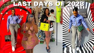 LAST DAYS OF 2023 || ANOTHER YOUTUBE EVENT, MOTHERHOOD IS ROCKING ME, CHRISTMAS SHOPPING