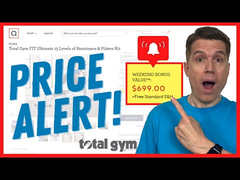AMAZING DEAL! QVC Total Gym Fit Ultimate Labor Day 2022
