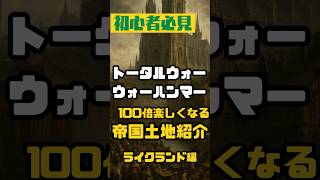 【初心者必見】TWWHが100倍楽しくなる！ライクランド【帝国都市紹介／トータルウォー:ウォーハンマー】」 #totalwarwarhammer3
