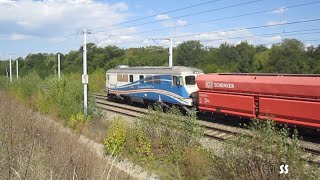 preview picture of video 'Trenuri De Marfa / Freight Trains - Halta Prahova - 08.09.2013'