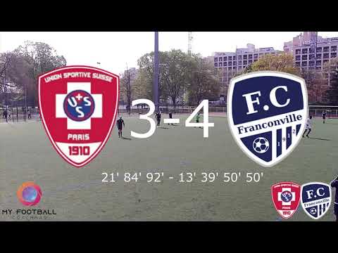 DIMANCHE 16 AVRIL CDM R2 US PARIS SUISSE - FC FRANCONVILLE LES BUTS