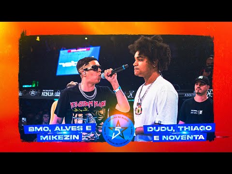 MIKEZIN, ALVES E BMO X DUDU, THIAGO E NOVENTA | PRIMEIRA FASE | ESPECIAL DE TRIO | BDA 5 ANOS