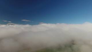 Beautiful Aerial Photography Tour of Central Valley Sky