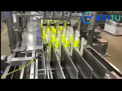 How Our Drop Load Case Packer Revolutionizes Kitchen Spray Cleaner Packaging？