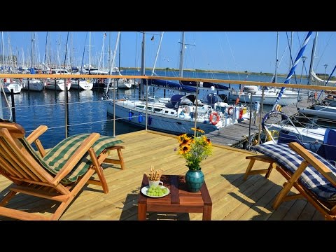 Ferien mit Hund an der Ostsee - Hausboot in Heiligenhafen