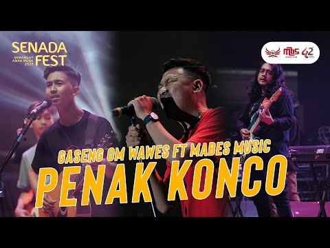 Penak Konco - King Gaseng (Om Wawes) ft Mabes Music Live Perform Senada Fest 2022