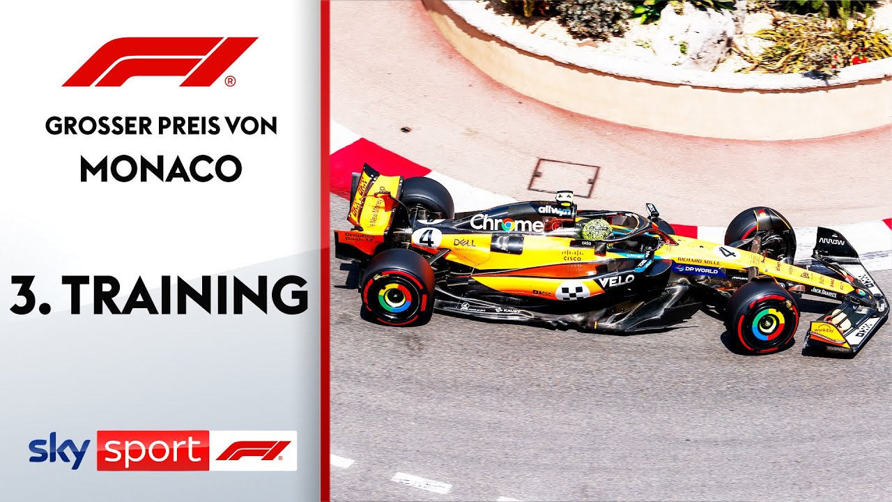 Rote Flagge wird zum Partycrasher | 3. Freies Training - Highlights | GP von Monaco | Formel 1 2025