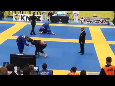 Lyskov Serhii European Jiu-Jitsu IBJJF Championship 2018