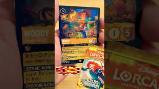 Insane Legendary Pull! (The Card Came to Life!) #disneylorcana #boosteropening #tcg #legendarypull