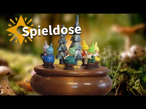 Spieldose aus dem Erzgebirge