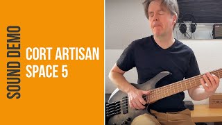 Video thumbnail for Cort Artisan Space 5 - Sound Demo (no talking) by Bass Bonedo