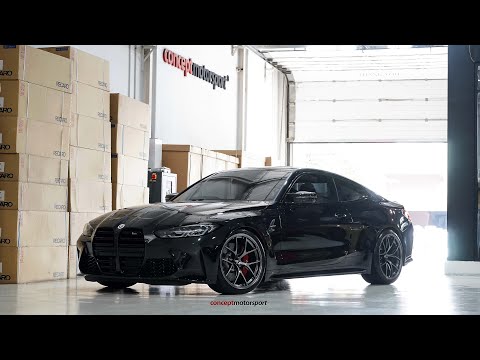 BMW M4 G82 with BBS RID and KW Has