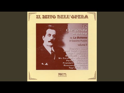 La boheme, Act I: Che gelida manina!