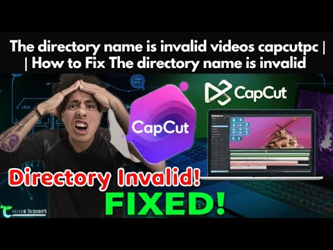 Fix “The Directory Name is Invalid” Error in CapCut PC 🔧 | Full Solution | Kasturi Techtronics