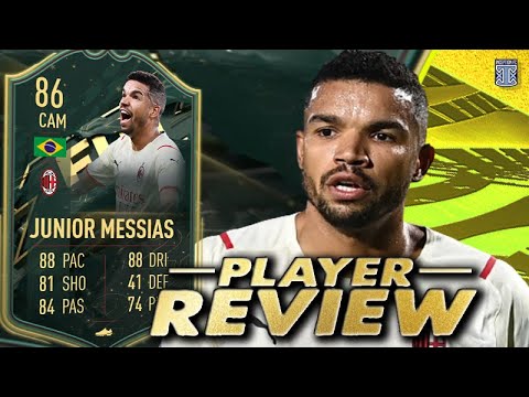 86 WINTER WILDCARD JUNIOR MESSIAS PLAYER REVIEW! WINTER WILDCARD MESSIAS - FIFA 22 ULTIMATE TEAM
