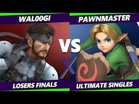 S@X 554 Losers Finals - PawnMaster (Young Link) Vs. Wal00gi (Snake) Smash Ultimate - SSBU