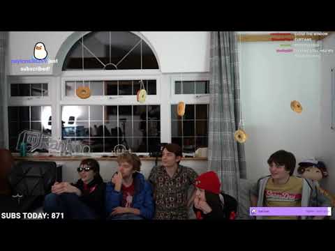 Tubbo, tommy, ranboo, aimsy, Bilzo and badlinu play cake hanging game