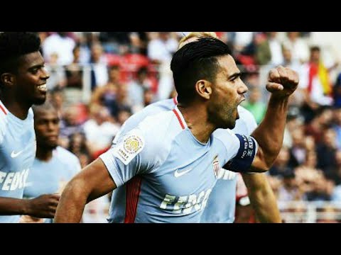 Goal of Falcao Monaco 3 dijon Fco 1 ligue 1