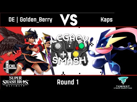 DE | Go1den_Berry (Dark Pit) vs Kaps (Greninja) - Round 1 - Legacy Smash #21