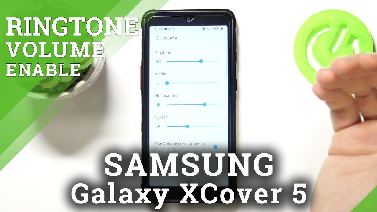 How to Change Ringtone Volume in SAMSUNG Galaxy XCover 5 – Enable/Disable Ringtone