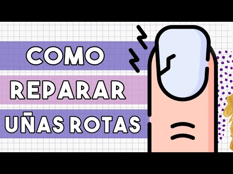 TODOS MIS TRUCOS · COMO REPARAR UNA UÑA ROTA 💅🏼