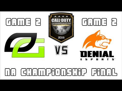Call Of Duty North American Championships 2015 Grand Finals - OpTic Gaming vs Denial - GAME 2