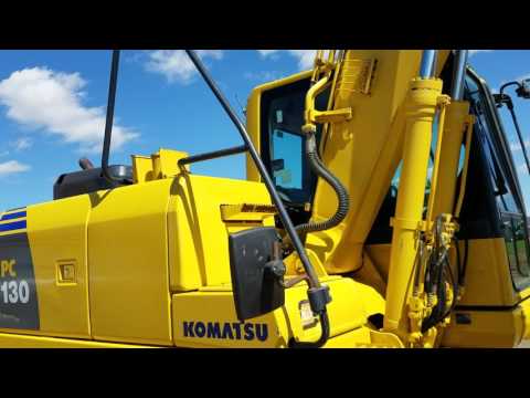 2010 komatsu pc1308 hydraulic excavator for sale inspection ...