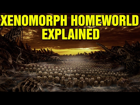 ALIEN: XENOMORPH HOMEWORLD EXPLAINED PROTEUS A6 454 - NATURAL ENEMY OF THE ALIEN Video