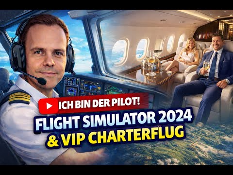 VIP-Charterflug im Flight Simulator 2024 – Luxus über den Wolken ✈️💎