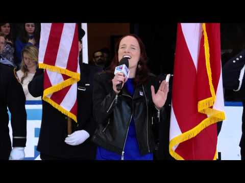 Amanda Lynne- National Anthem at Madison Square Garden 1.31.15