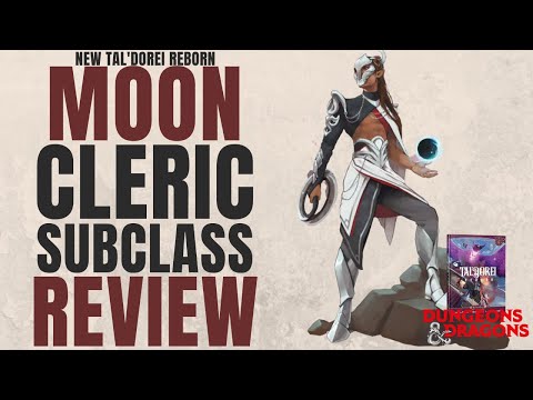 NEW Moon Domain Cleric Subclass Review Taldorei Reborn - D&D 5e Subclass Series